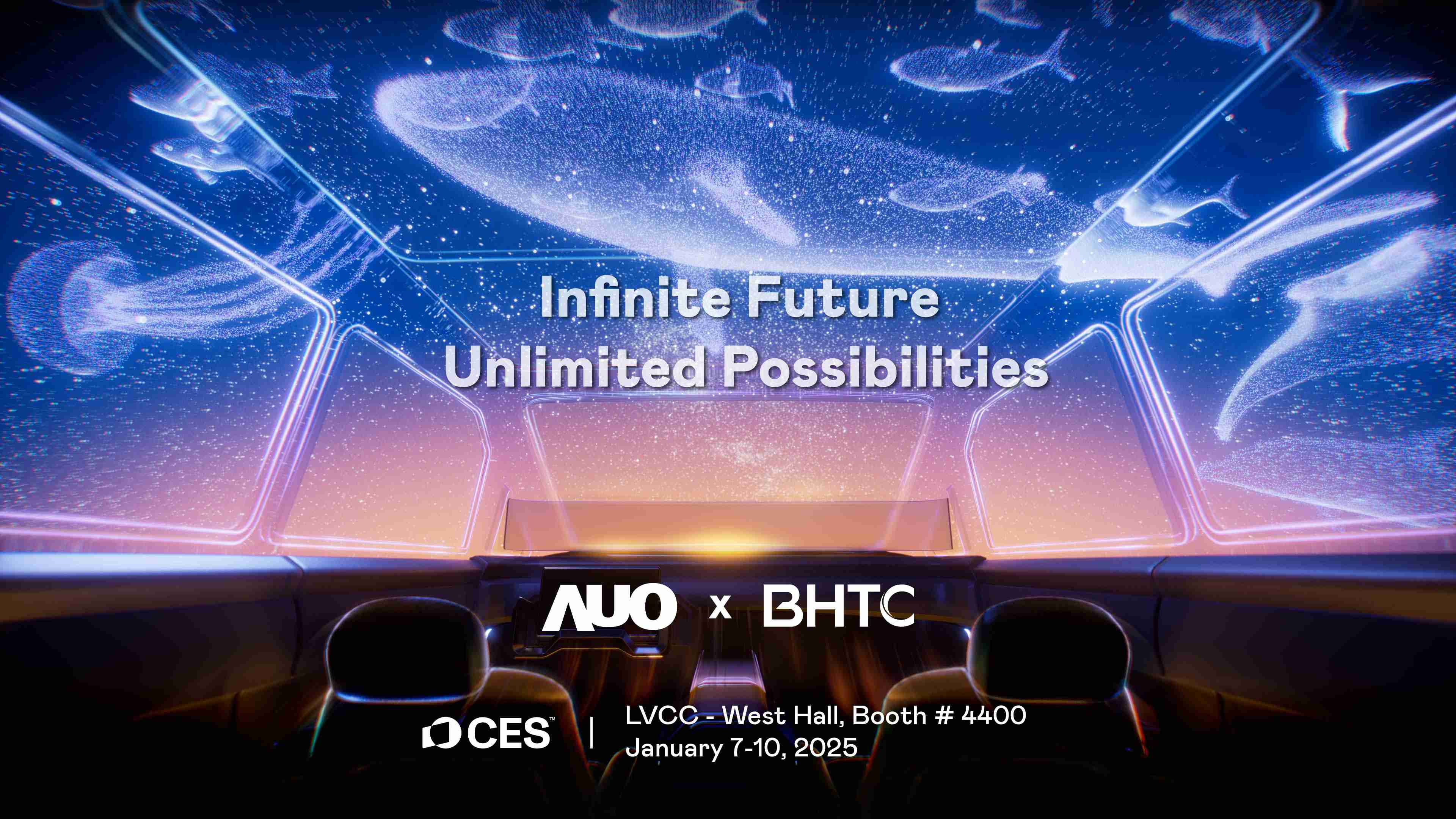 28国际以Infinite Future, Unlimited Possibilies为主题，，，联合BHTC于CES 2025扩大规模展出